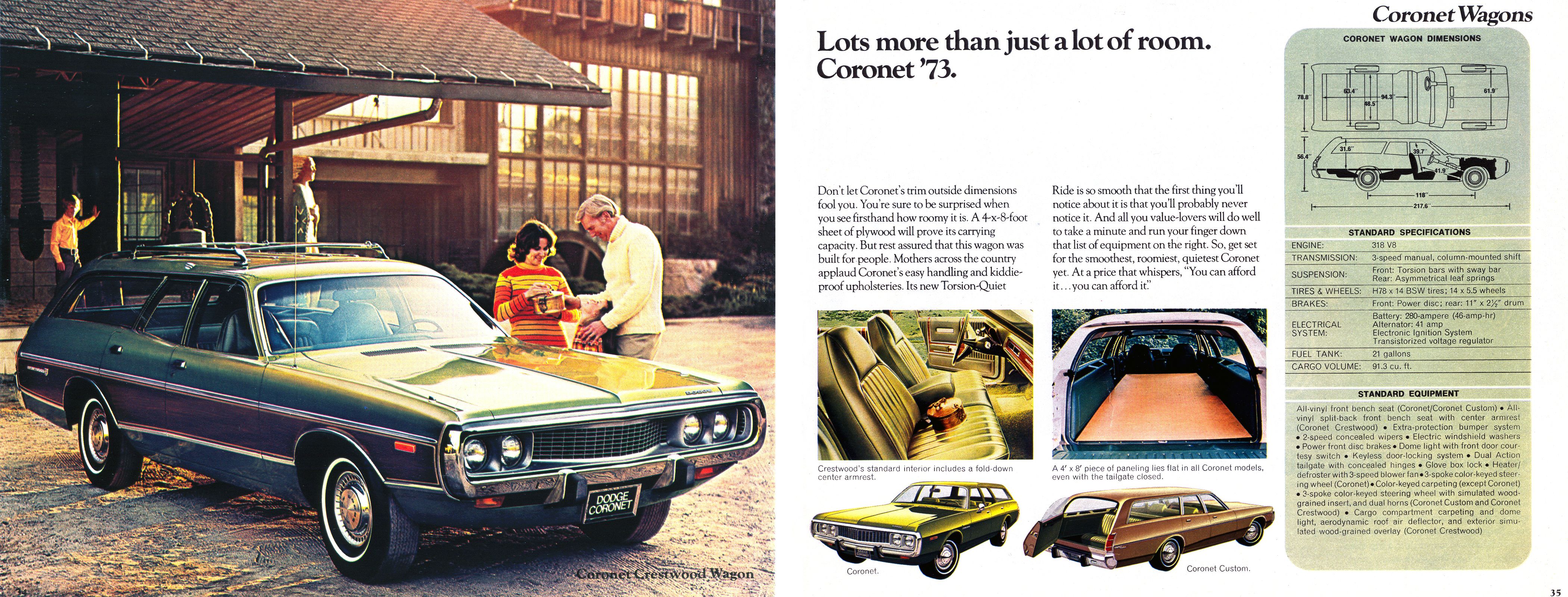 1973 Dodge Full-Line Brochure Page 3